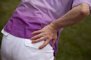 Pain in the hip with arthrosis